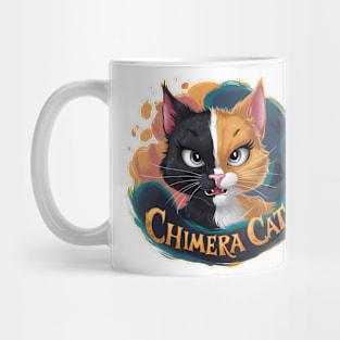 Chimera cat funny cat Mug